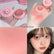 With Powder Puff Cushion Blush White Matte Nude Makeup