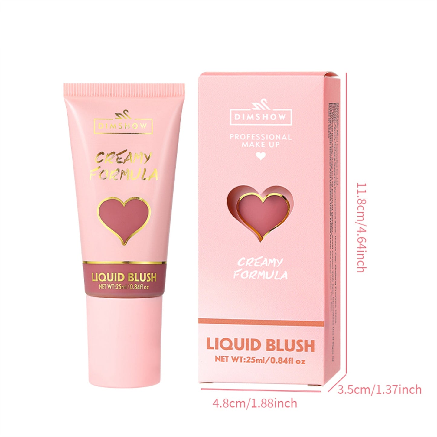 Big Head Sponge Head Velvet Skin Feeling Lip And Cheek Dual-use Moisturizing Blush