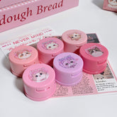 With Powder Puff Cushion Blush White Matte Nude Makeup