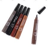 Liquid water eyebrow pencil