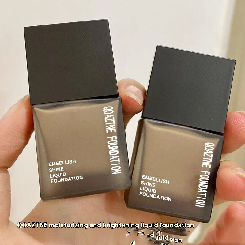 Small Square Liquid Foundation No Pink Oil Control And Waterproof Sweat-proof Brightening