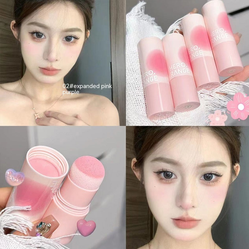 Vigorous Bang Blush Stick Brightening Color Rendering Natural Long Lasting Delicate