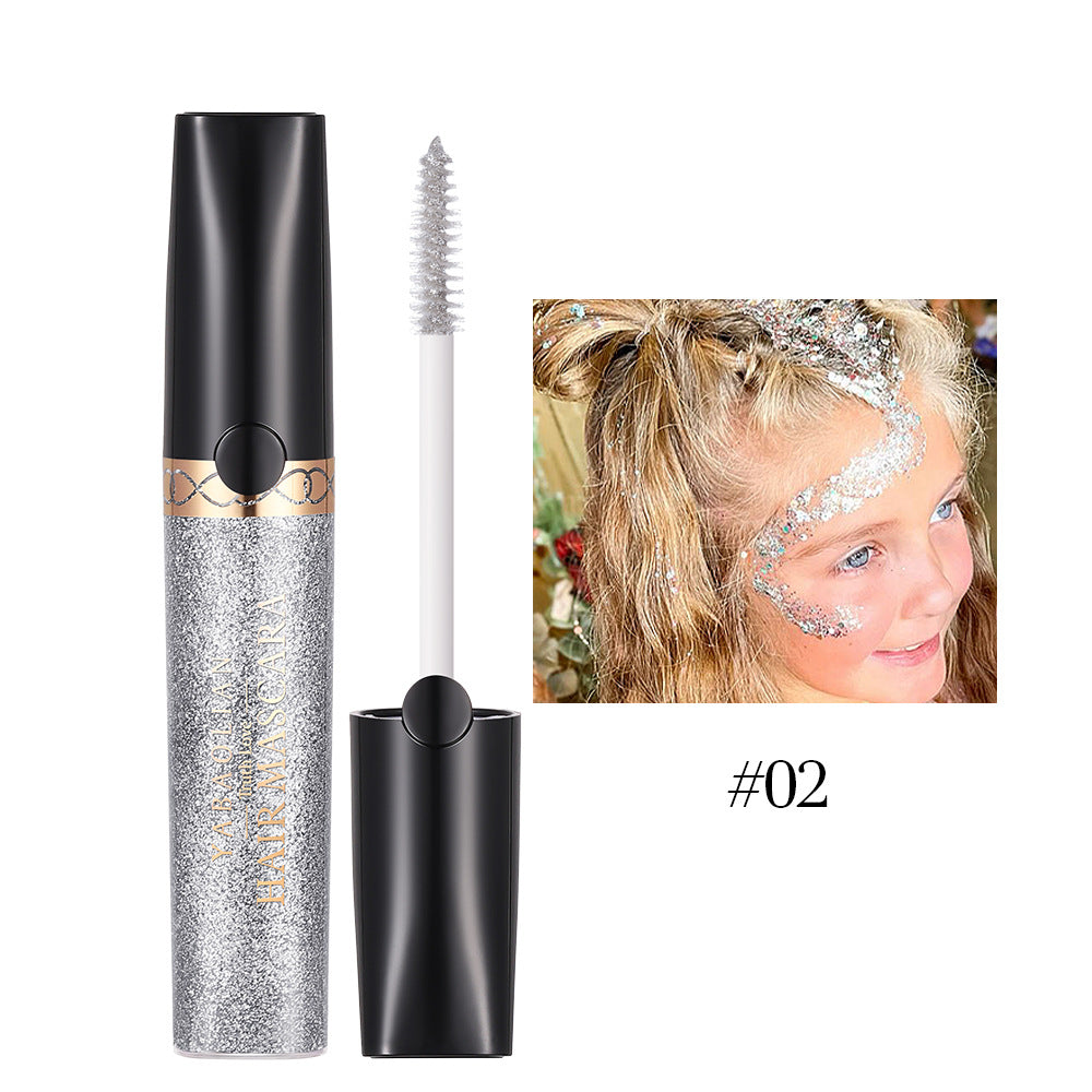 Pearlescent Hair Color Sequin Gel Twelve Colors