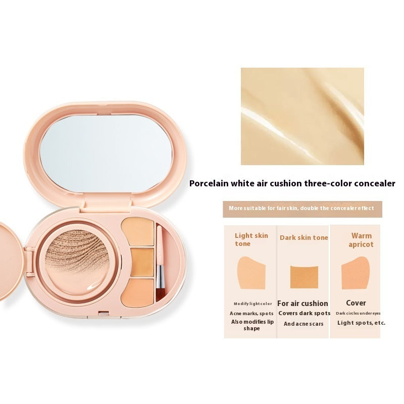 Water Light Cushion Foundation Face Repair Concealer Durable Not Easy To Makeup