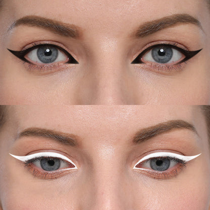 Simple And Smudge-free Long-lasting Double-ended Eyeliner