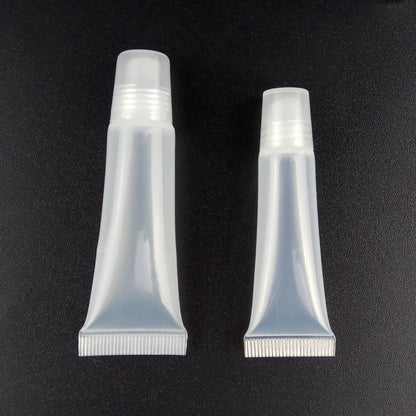 Lip Gloss Balm Cosmetic-Containers Refillable Empty 5ml Makeup-Tools Clear 10pcs/Pack