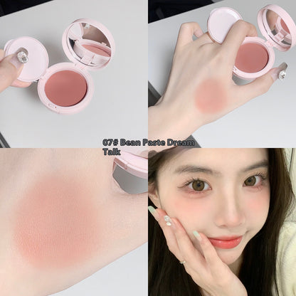 Women's Air Cushion Natural Tender Delicate Low Saturation Blush Cream