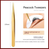 Stainless Steel Grafting Eyelash Aid Tweezers