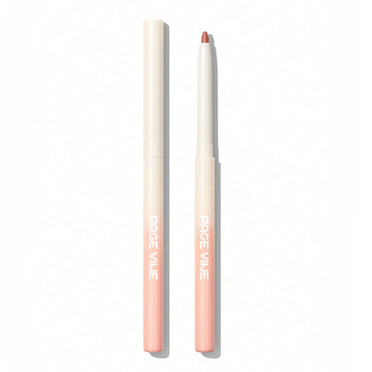 Cross-border Beauty PAGE VINE Smart And Fine Lip Liner Smooth And Quick-drying Long Lasting Waterproof No Stain On Cup Lip Pencil