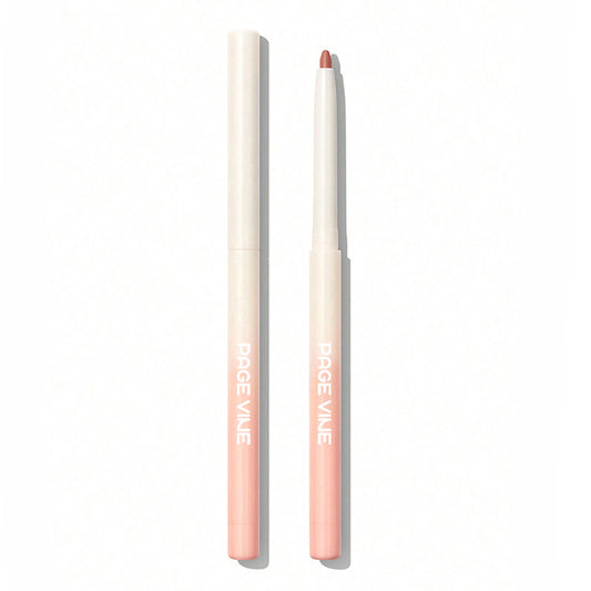 Cross-border Beauty PAGE VINE Smart And Fine Lip Liner Smooth And Quick-drying Long Lasting Waterproof No Stain On Cup Lip Pencil