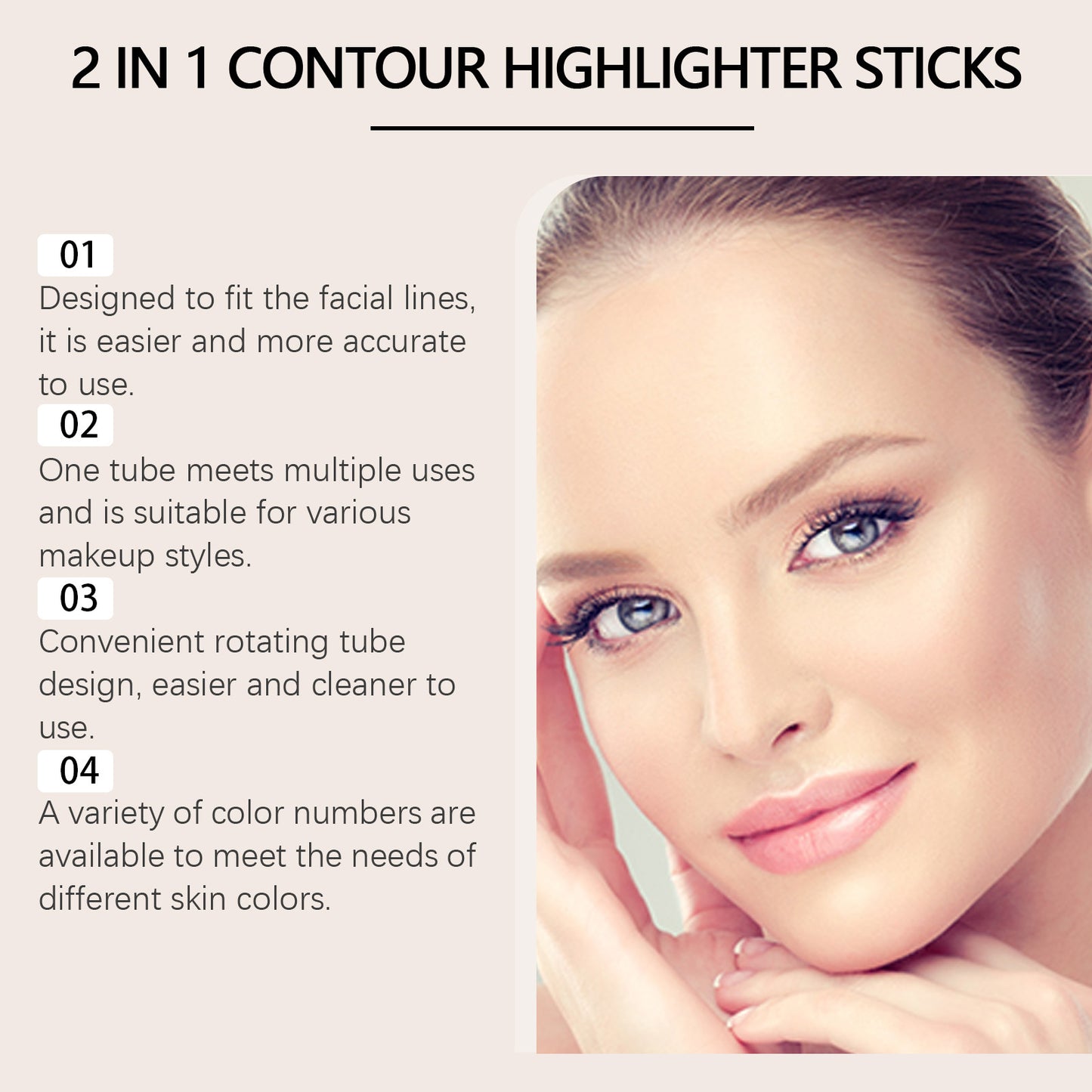 2-in-1 Outline Highlighter Highlight Repair