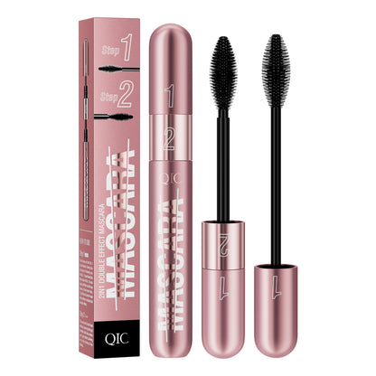 Rose Gold Mascara Double Effect Lengthening Thick Curl Waterproof Not Smudge