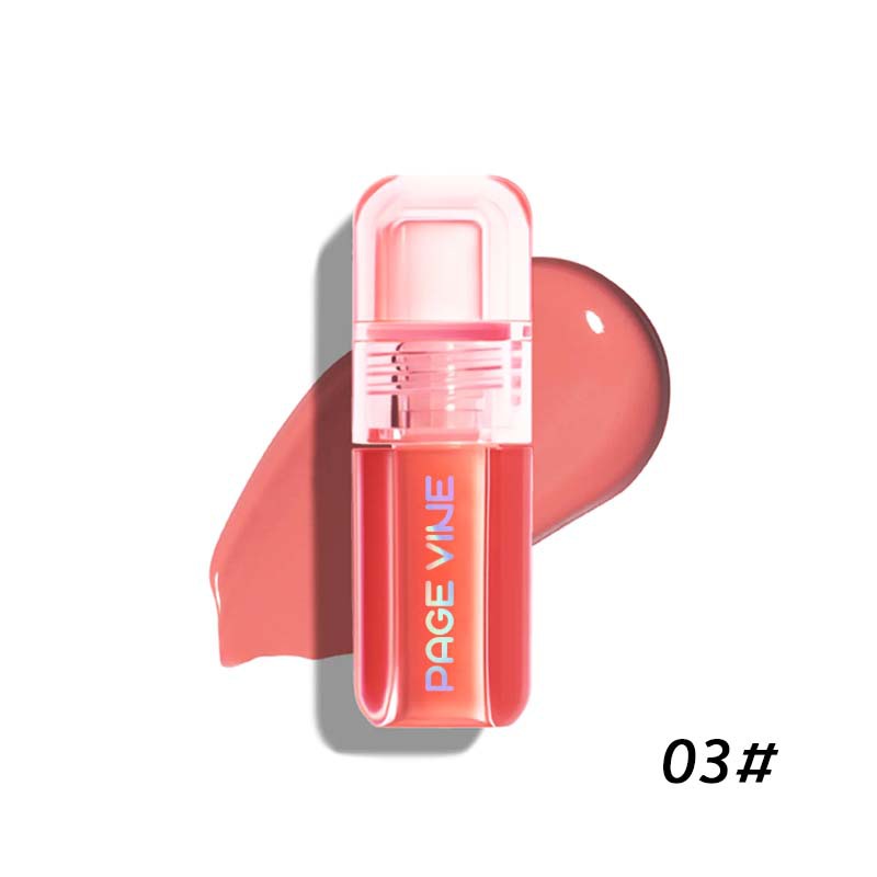 Liquid Blush Highlight Dual-use Lip Lacquer Color Rendering
