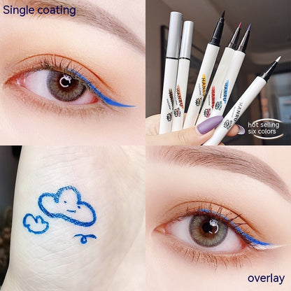 Waterproof And Sweat-proof Not Easy To Smudge Quick-drying Very Fine Liquid Eyeliner