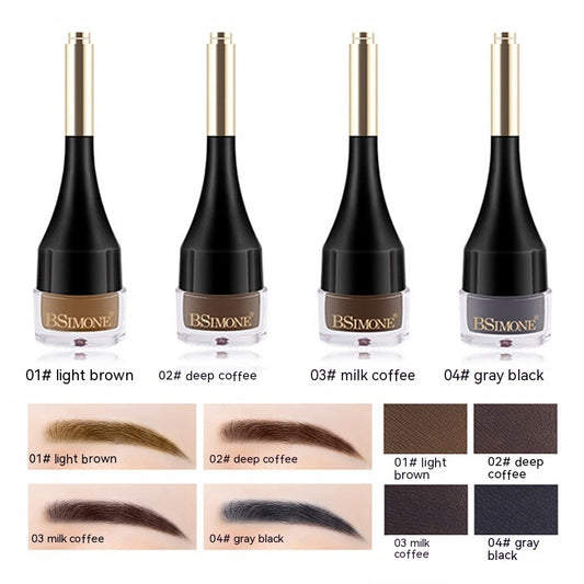Air Cushion Eyebrow Skin care lotion Smooth Long-lasting Natural Three-dimensional Waterproof And Sweat-proof