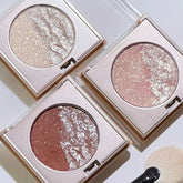 Pure Desire For Water Light Fragile Sense Fairy Female Highlight Blush Eye Shadow Three-in-one Double Stitching Highlight