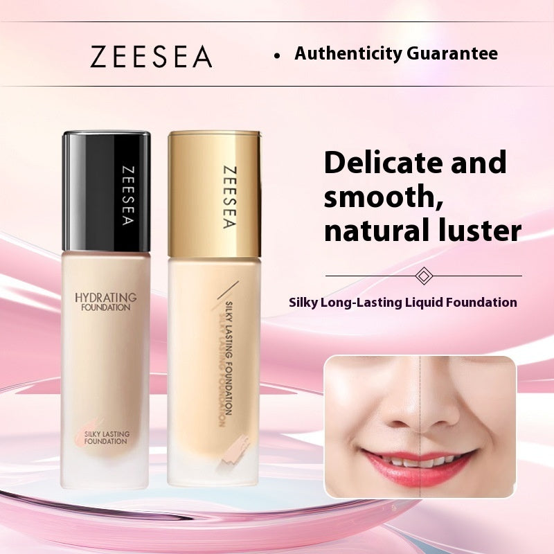 ZEESEA ZEESEA Liquid Foundation Concealer Makeup Mixed Dry Oily Skin Moisturizing