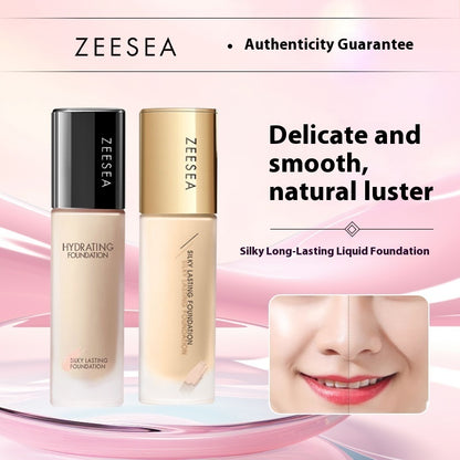 ZEESEA ZEESEA Liquid Foundation Concealer Makeup Mixed Dry Oily Skin Moisturizing
