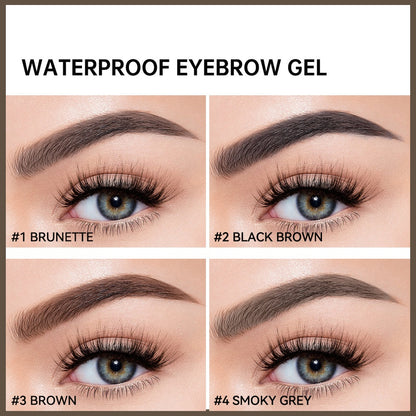 Waterproof Eyebrow Gel Suit Easy Thrush Anti-sweat Durable Not Easy To Makeup