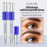 SNAILGIRL New Cross-border Hot Eyebrow Eyelashes 2 Pack Care Solution