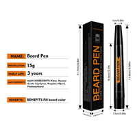 Men's Universal Filling Color Beard Pen