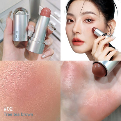 Touch Color Mist Silver Tube Blush Stick Lips And Cheeks Can Be Used For Natural Development