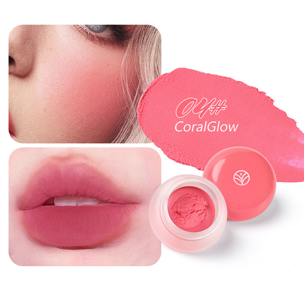 6 Colors Mousse Pudding Blush Mud Delicate