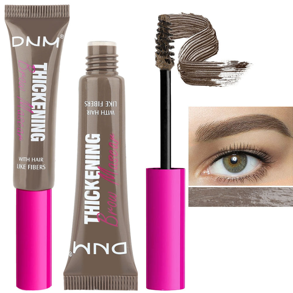 Natural Three-dimensional Fiber Eyebrow Cream Long-lasting Natural Not Smudge