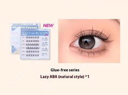 Mrwish Glue-free False Eyelashes New Lazy Trilogy