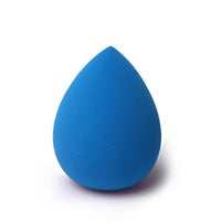 Éponge à maquillage unie à motif goutte d'eau, houppette à poudre