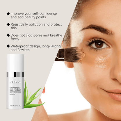 Women's Convenient Natural Concealing Foundation