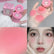 With Powder Puff Cushion Blush White Matte Nude Makeup