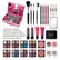 Natural Long Lasting Lipstick Eye Shadow Multifunctional Makeup Set