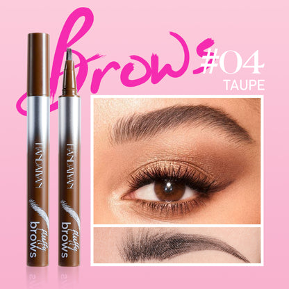 Eyebrow Pencil Five-color Wild Waterproof And Durable Liquid