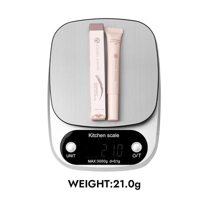 Transparent Eyebrow Gel Gel Slender Hose Portable Silicone Bruch Head