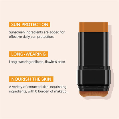 3 In 1 Stick Foundation Moisturizing Light Moisturizing