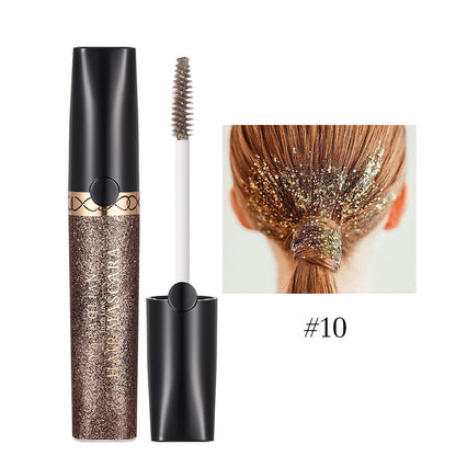 Pearlescent Hair Color Sequin Gel Twelve Colors