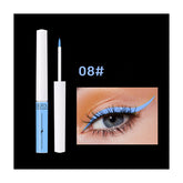 Quick Drying Water-soluble Color Luminous UV Eyeliner Liquid Pen