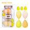 Foreign Trade Makeup Puff 7 PCs Canned Cosmetic Egg Suit Drift Bottle Makeup Sponge Soaking Water Bigger Mini