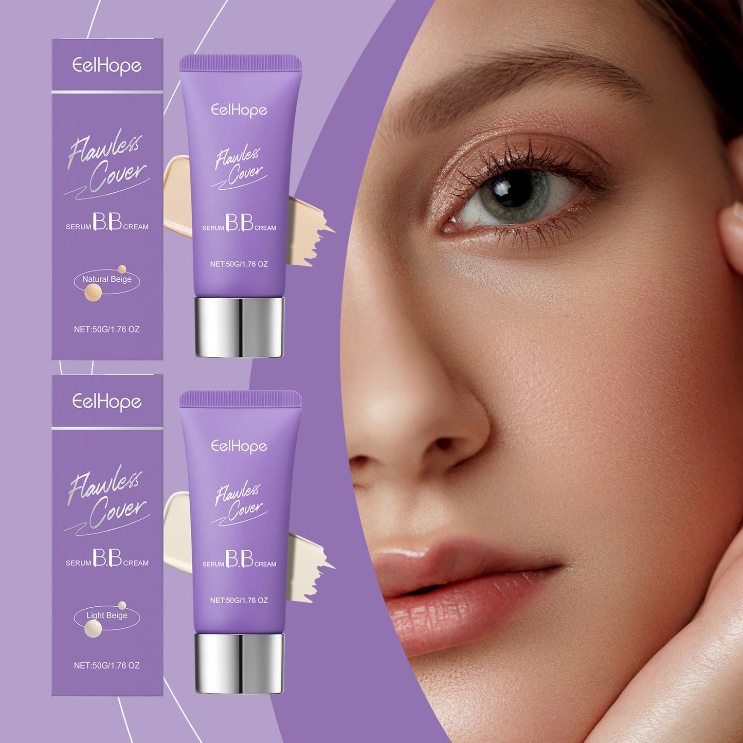Natural Base Makeup Moisturizing Moisturizing BB Cream