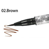 Starry Sky Eyeliner Waterproof Sweat-proof Long Lasting Non Smudge Hard Head