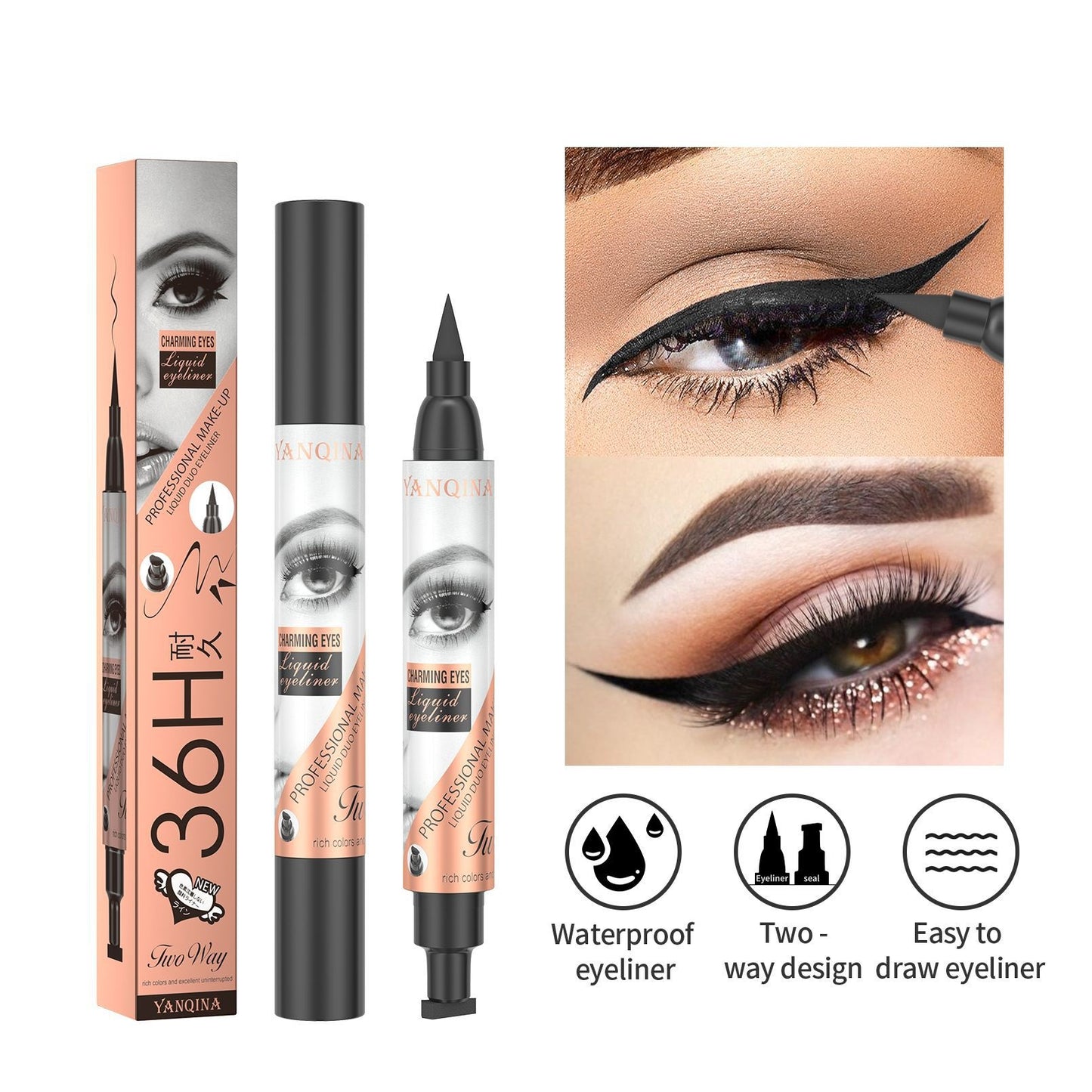 Waterproof Starry Sky Liquid Eyeliner