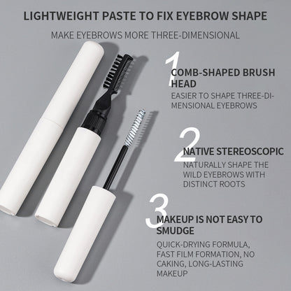 One Brush Molding Shaping Natural Long Lasting Natural Wild Eyebrow Liquid