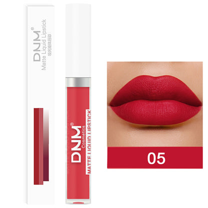 19-color Matte Lip Gloss Waterproof Long-lasting Long Lasting And Does Not Fade Lip Lacquer