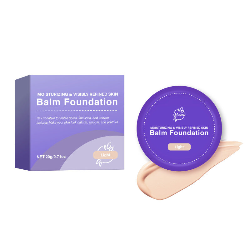 Concealer Foundation Cream Lightweight Moisturizing Nude Makeup Lasting