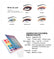 30 Colors Shimmer Matte Glitter Dreamy Rainbow Palette Eye Shadow Plate