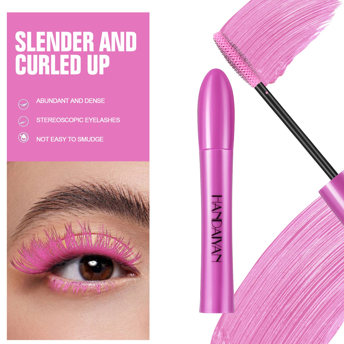 Waterproof Not Smudge Stereotypes Extra Curl Lash Mascara