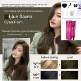 Ammonia-free Hair Color Paste Monochrome Paste Cover White Hair Multi-segment Color One-step Black Tea Gray Blue Black Hair Dye