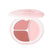 Palette de blush Mood Tricolor, teinte unie, correctrice de teint, rouge mat illuminateur