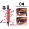 Colorful Double Head Triangular Seal Eyeliner Pen Waterproof And Non Dizzy Makeup